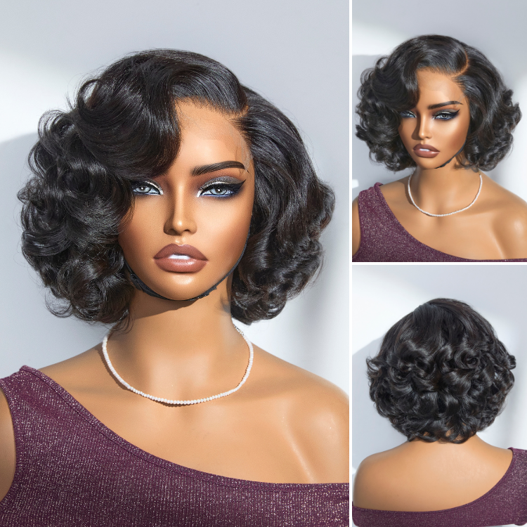 Luvme Hair natural black loose wave glueless wig official product image